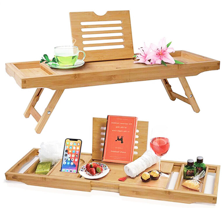 Bathtub Caddy with Adjustable Feet