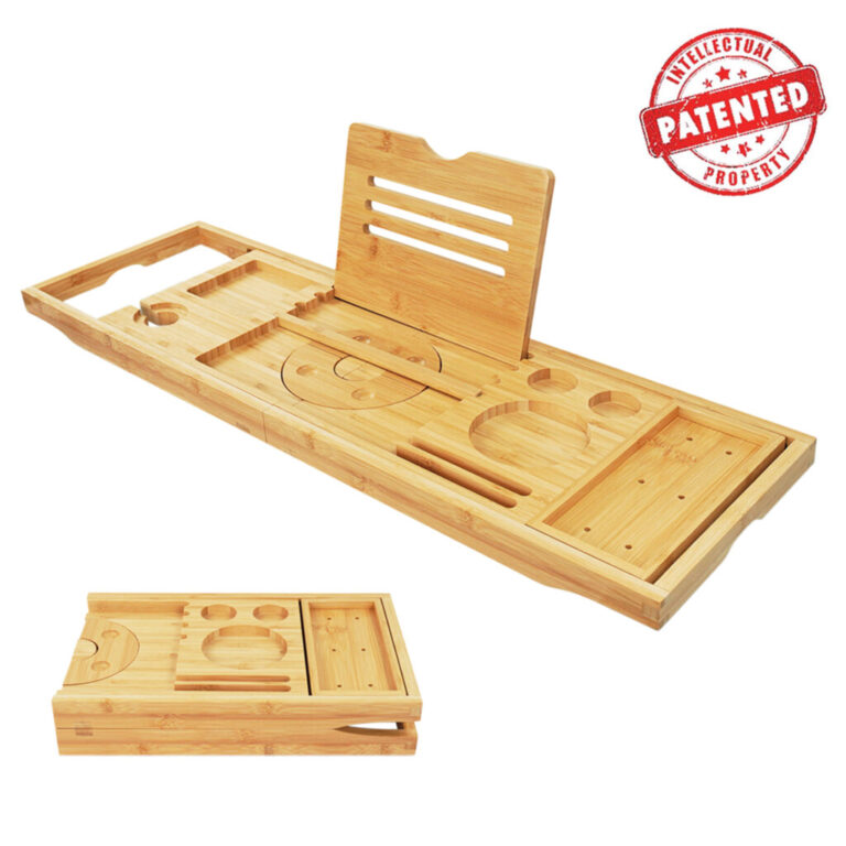 Patent Foldable Bath Tray