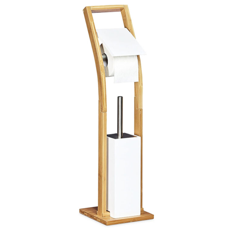 Bamboo Toilet Brush Holder
