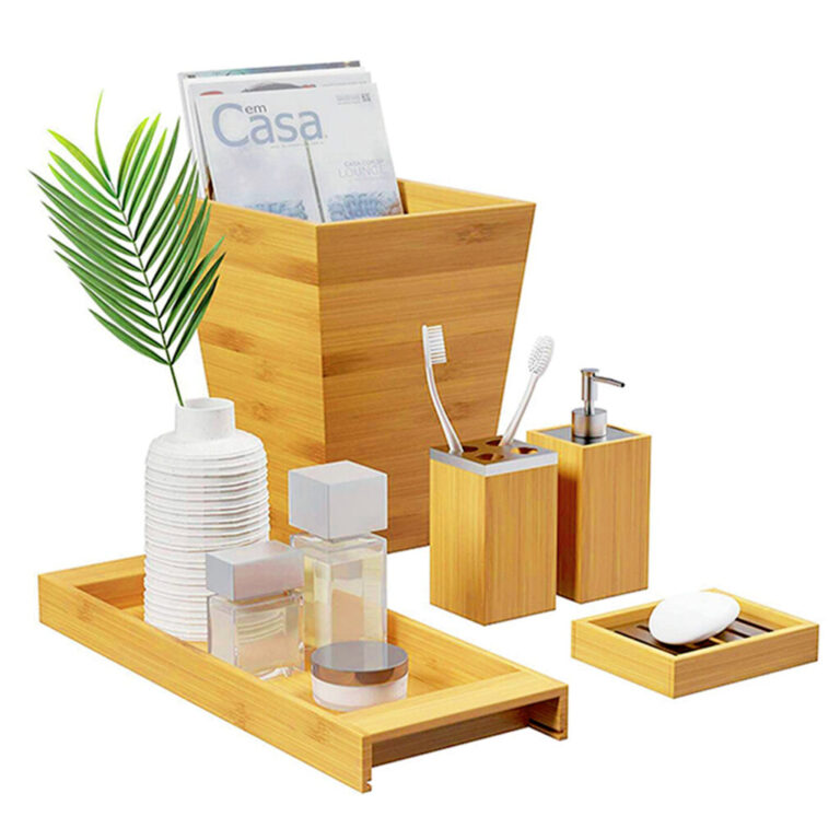 Bamboo Bath Set