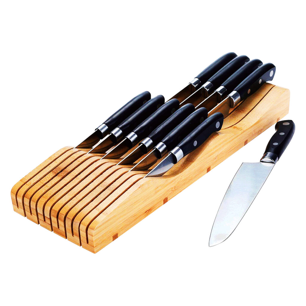 In-Drawer Knife Block