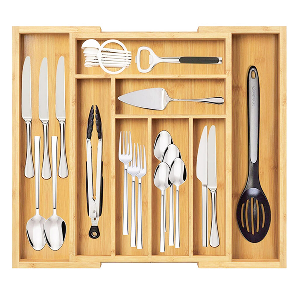 Expandable Cutlery Tray