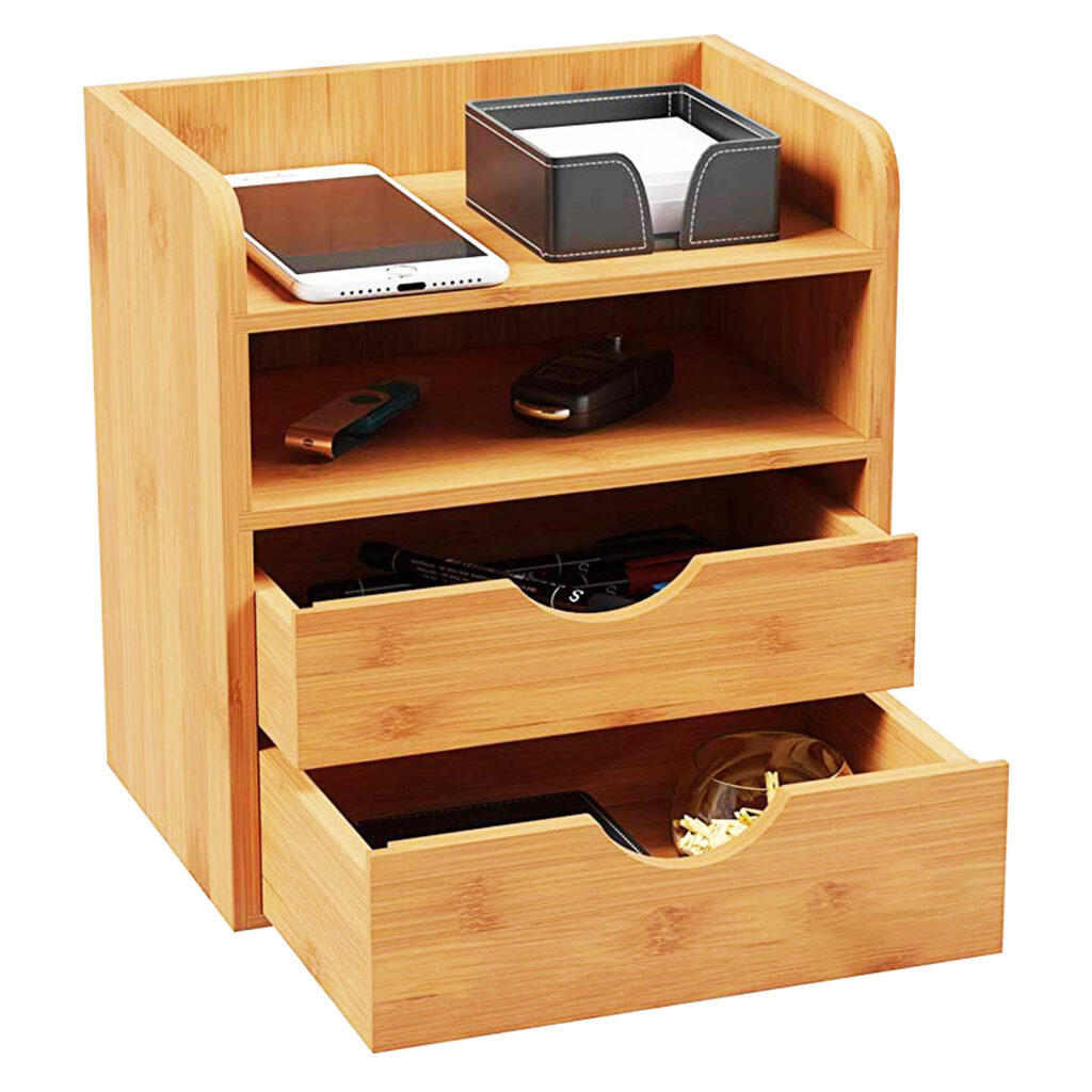 Desk Organizer with Drawers