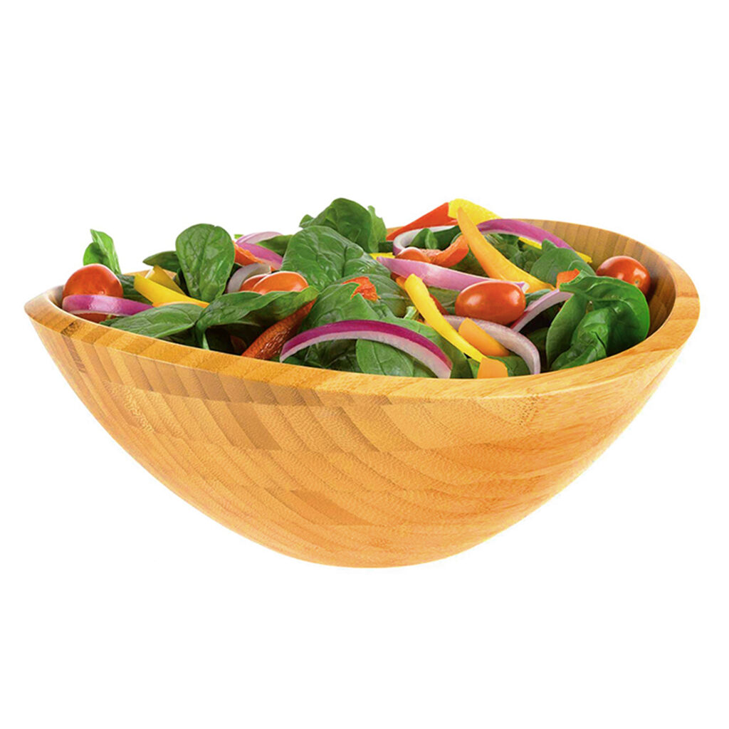Bamboo Salad Bowl
